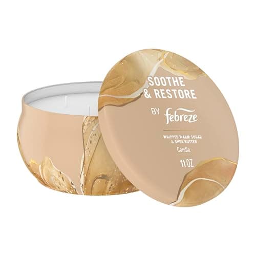 Febreze Scented Candle, Soothe... oz 4 Wick Candle, Single Pack