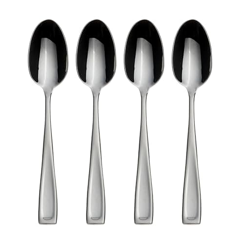 Oneida Moda Fine Flatware Cocktail Spoons, 0.35 LB,Silver