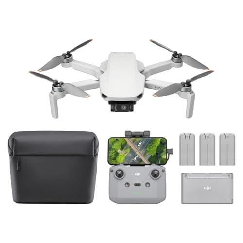 DJI Mini 4K Camera Drone Fly More Combo w/ 3 Batteries & RC-N1C Controller $293.50 + Free S&H