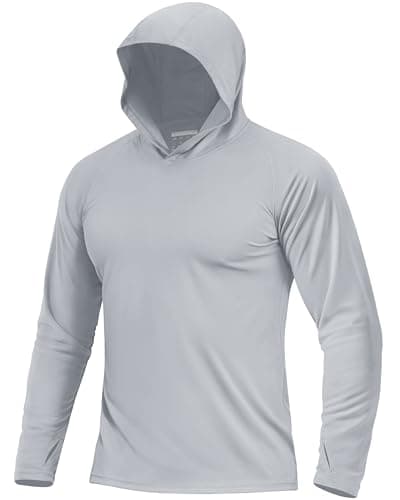 Men's UPF 50+ Sun Protection Lightweight Hoodie Shirt for from $9.98 + free shipping w/ Prime