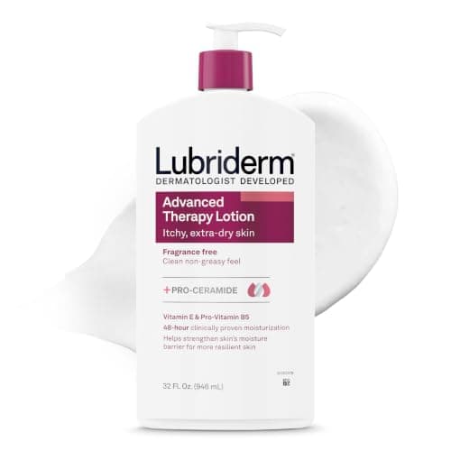 32-Oz Lubriderm Advanced Therapy Fragrance-Free Hand & Body Lotion $6.40 w/ S&S