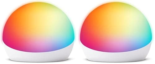 Amazon Echo Glow (newest model), Nightlight for kids, Works with Alexa (2-pack)