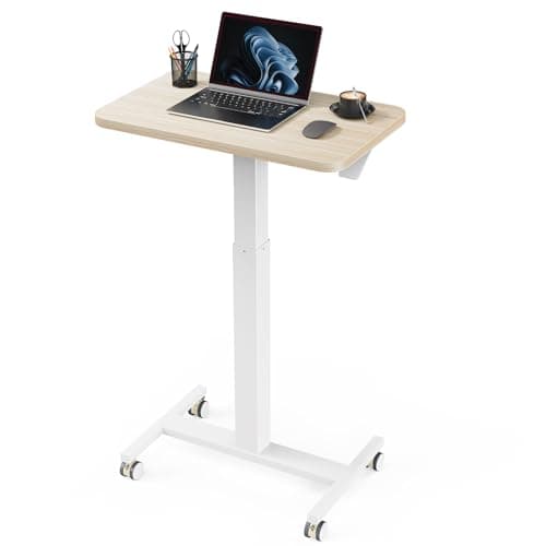 Marsail Mobile Standing Desk, ... Office and Classroom, Natural