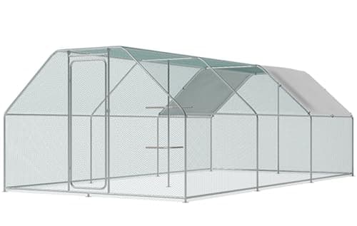 236" x 118" x 78" wonline Metal Chicken Pen w/ Climbing Frame $169.55 + Free S&H