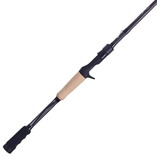 Abu Garcia Winch Casting Fishing Rod, 7'5" - Medium Heavy - 1pc, Black $107.99