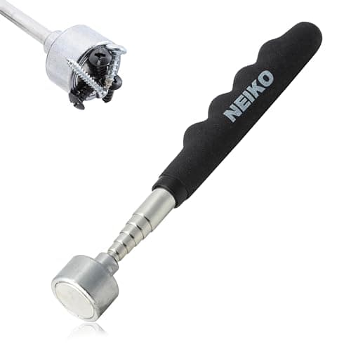 NEIKO 53425A Magnetic Pickup T..., 7" Short Stick, Extra Strong