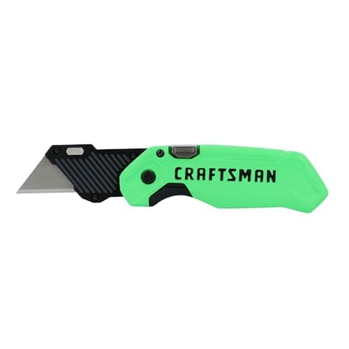 Craftsman High-Visibility Folding Utility Knife  for $8 + free shipping w/ Prime