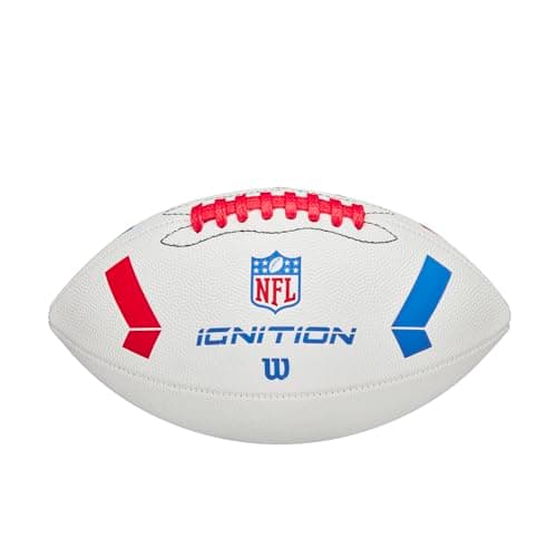 WILSON NFL Ignition Football - Junior Size, White
