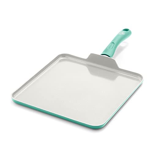 GreenLife Soft Grip Healthy Ce...ee, Dishwasher Safe, Turquoise