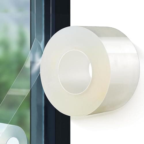 Window Weather Sealing Tape, No Residual Insulation Tape - Weather Stripping Draft Seal Tape for Doors, AC (2IN*66FT)