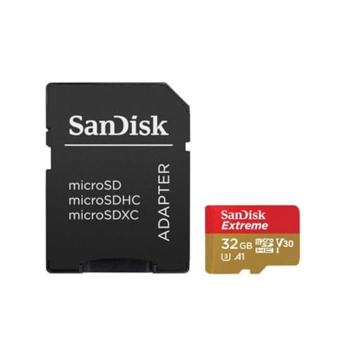 SANDISK 32GB Extreme for Mobile Gaming microSD UHS-I Card - C10, U3, V30, 4K, A1, Micro SD - SDSQXAF-032G-GN6GN