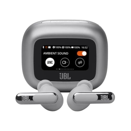 JBL Live Beam 3 True Wireless Noise-Cancelling Earbuds (Silver) $99.95 + Free Shipping