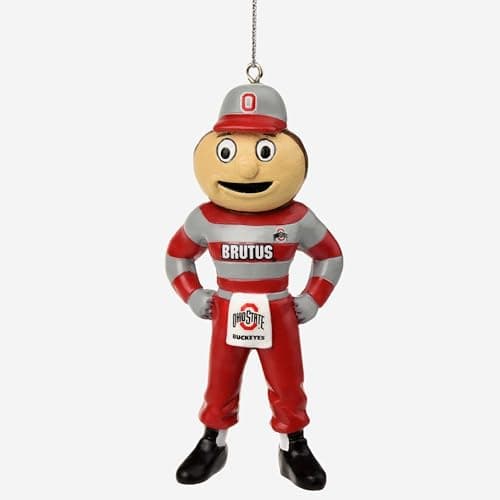 FOCO NCAA Ohio State Buckeyes ... Ornamet, Team Color, One Size