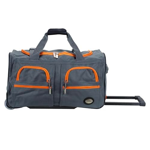 Rockland 22" Rolling Duffel Bag (Charcoal) $21.49 + Free Shipping w/ Prime or on $35+