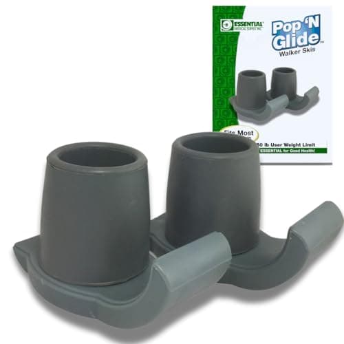 Essential Medical Supply Pop &...Fit Walker Accessories in Gray