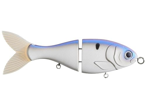 BUCCA Brand Trick SHAD - 8"(3OZ) - Glimmer Bone