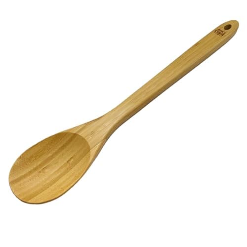 Joyce Chen Burnished Bamboo Mixing Spoon, 18-Inch