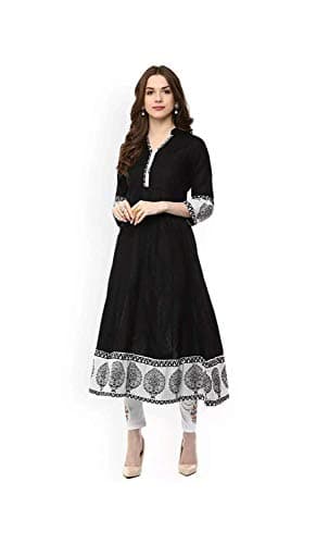 AnjuShree Choice Women Indian Kurtis for women Kurti Indian Top Tunic Anarkali Kurti | ORDER 1 SIZE BIGGER