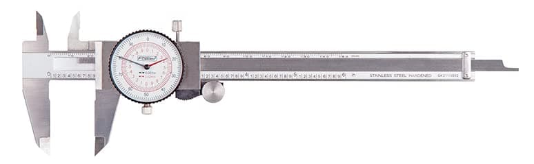 Fowler Inch/Metric Dial Calipe...50mm Range, Silver (520300061)