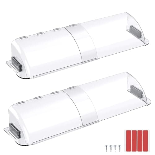 Vent Deflectors 8"–15" Inches Adjustable, Pressure Tested,No Cracks Or Damage,Super Strong Magnetic & Heat/Cold Resistant (-35°F to 293°F), Air Vent Deflector for Vents/Walls/Ceilings/Floors