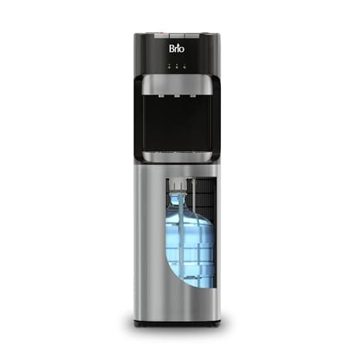 [Prime] Brio Bottom Loading 5-Gallon Water Cooler Dispenser w/ 3 Temperatures & LED Display (Black/Stainless Steel) $149.99 + Free Shipping