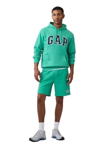 GAP Men's Heritage Logo Short, Bright Meadow, Medium