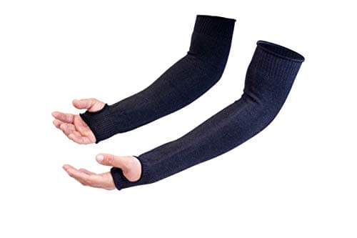 MAGID Cut Resistant Protective...nt, 18" Length, Black (1 Pair)