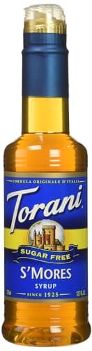 Torani Sugar Free S'mores Flav... Syrup, 12.7 fl oz (Pack of 4)