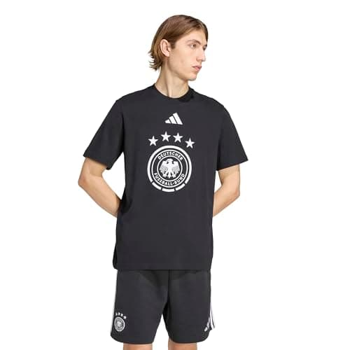 adidas Men's Germany Alphaskin Graphic T-Shirt Black Small R