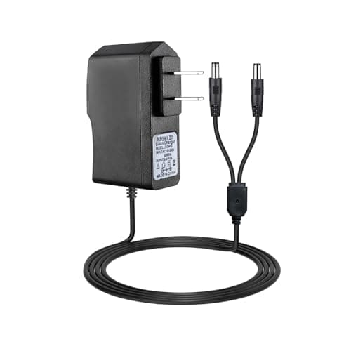 8.4V Charger for Heated Gloves 7.4V Li-Polymer Rechargeable Battery Pack, Compatible with Savior Snow Deer Sun Will Ororo Heated Gloves Socks Vest - Dual Charging Cable