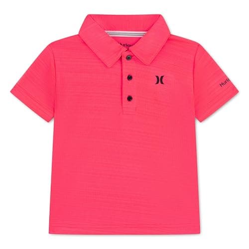 Hurley Performance Polo Shirt, Poppy, 2T