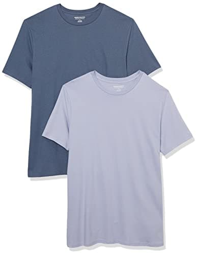 Amazon Essentials Men's Crewneck T-Shirt 2-Pack for $6.50 + free shipping w/ Prime