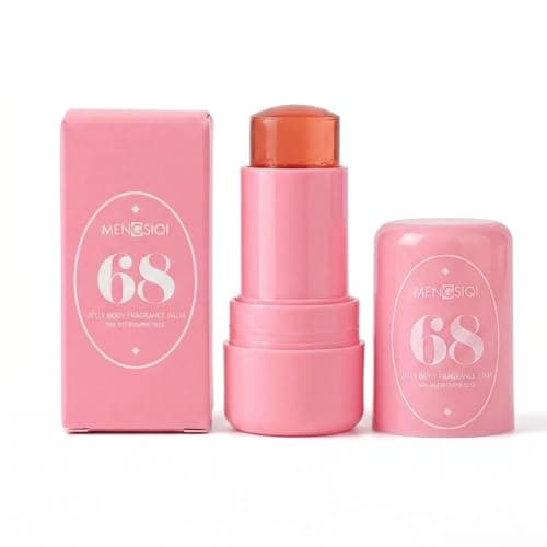 Loqumloi Solid Perfume Women Jelly Perfume Balm Stick – Gentle & Non Irritating, Suitable for Girls, Gift Set, Portable Solid Fragrance Balm, Easy to Apply, Long Lasting Scent, Ideal for Everyday Use