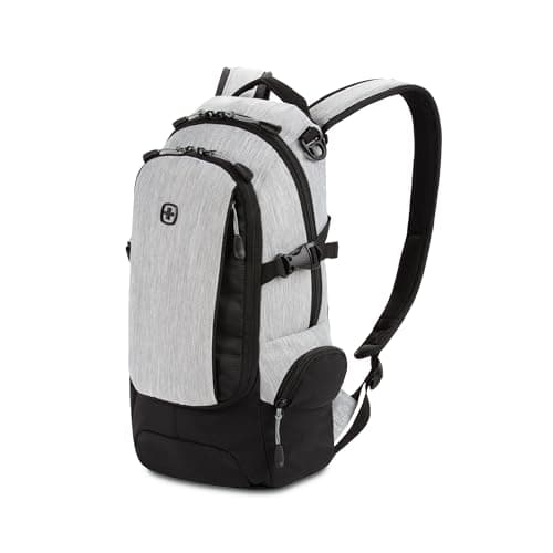 SwissGear City Pack 15.9L Backpack w/ Airflow Back Panel & Lay-Flat Organizer (Light Grey/Heather) $30.23 + Free Shipping w/ Prime or on $35+