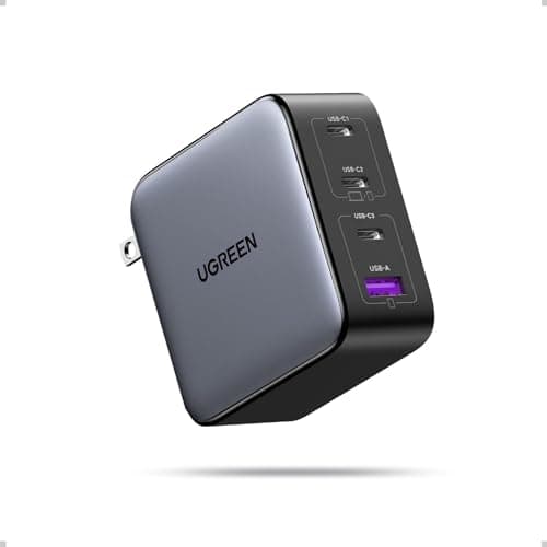 $33.23* | UGREEN 100W Nexode 4-Port (3x USB-C + 1x USB-A) GaN Compact Foldable Wall Charger at Amazon