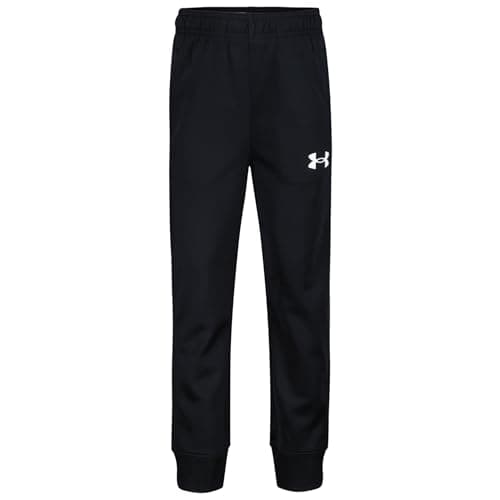 Under Armour Boys Brawler Joggers (Little Kid/Big Kid), Black, 4 Years, Little Kid