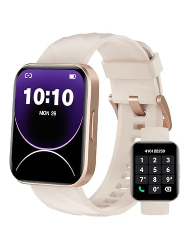 1.85" Smart Watch w/ Bluetooth Calling, 100+ Sport Modes & Heart Rate Monitor (Milky White) $14.99 + Free Shipping