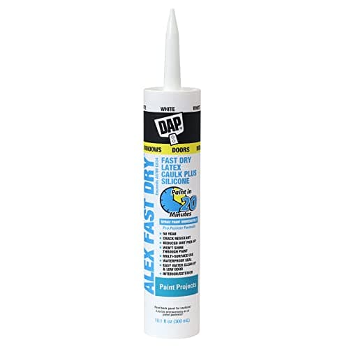 $2.99 | 10.1-Oz DAP 18425, White Caulk at Amazon