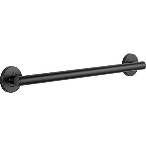 DELTA FAUCET 41824-BL Contempo...DA Grab Bar 24 in, Matte Black