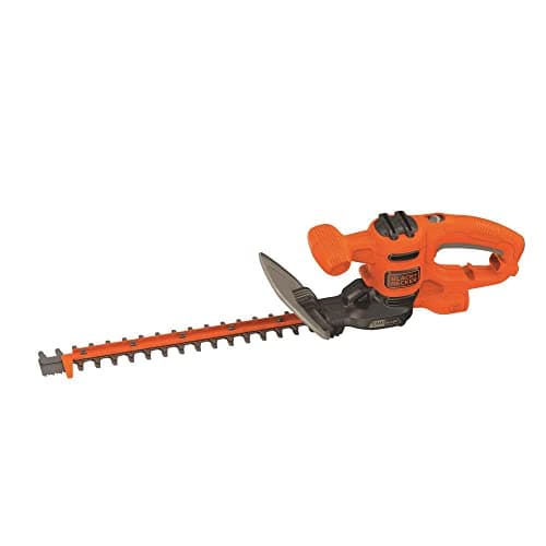 BLACK+DECKER Hedge Trimmer, Du...tion Blade, 16-Inch (BEHTS125)