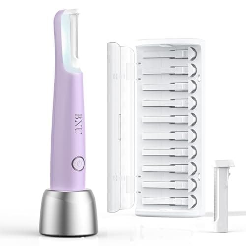 BNU Dermaplane Razor for Women... Fuzz & Exfoliation with Light