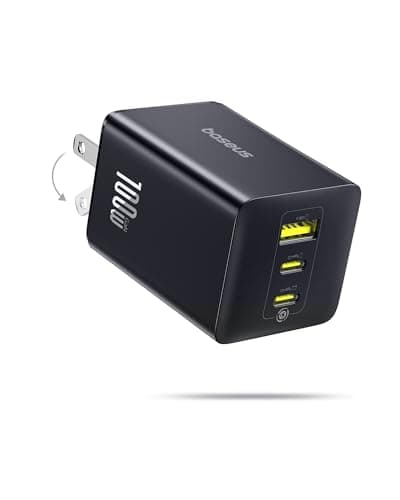 Baseus Wall Charger Bundle: 100W 3-Port USB-C GaN + 2-Pk 45W USB-C w/ 2x Cables $38 + Free S&H