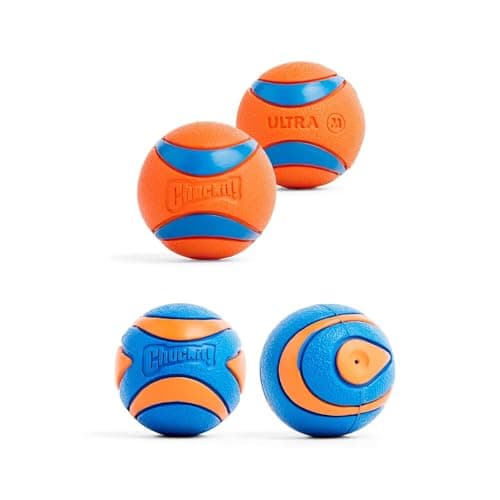 Chuckit! Ultra Ball Dog Toy - ... 2.5-inch Diameter - Pack of 4
