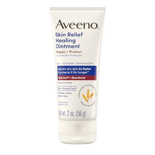 2-Ounce Aveeno Skin Relief Healing Ointment w/ Triple Oat & Shea Butter $2.69 w/ S&S + Free Shipping w/ Prime or on $35+