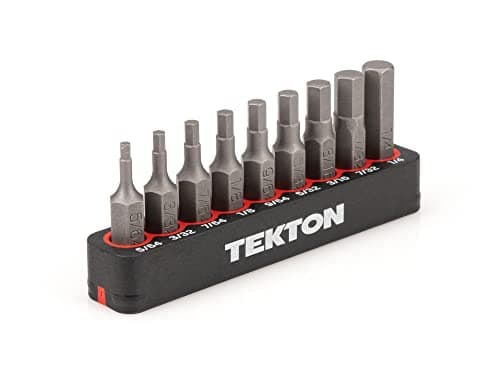 TEKTON 1/4 Inch Hex Bit Set wi...iece (5/64-1/4 in.) | DZX93001