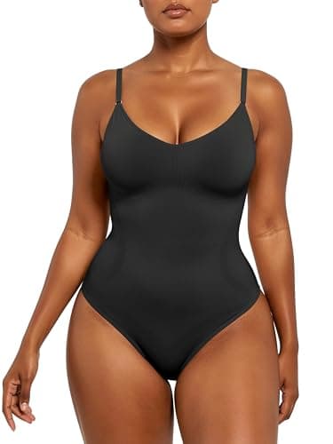 Xcutting Women's Seamless Shapewear Bodysuit w/ Tummy Control (Various) $7.50