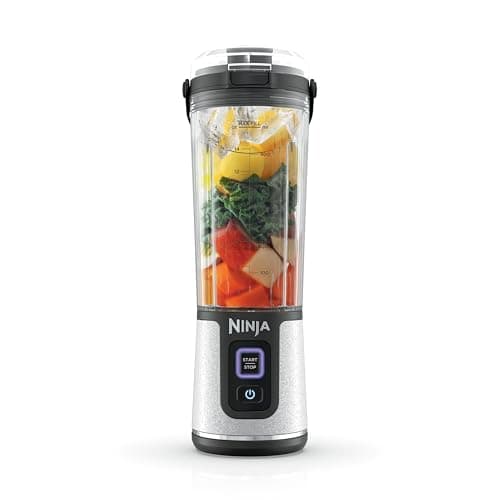 Ninja Blast Portable Blender, ... Parts, White Glitter, BC152GL