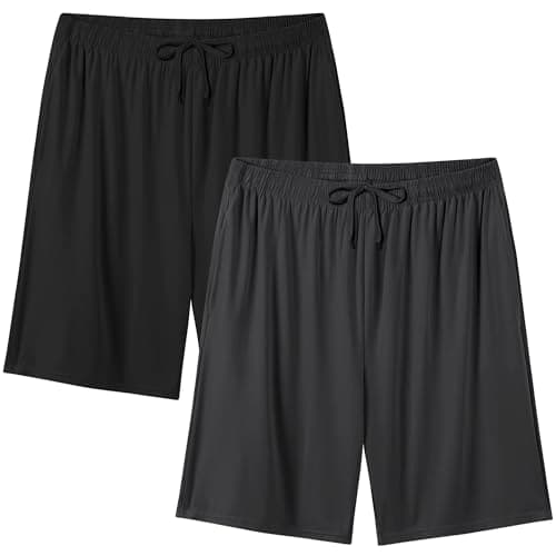 EMPTYPOP Men's Athletic Shorts Quick Dry Workout Gym Basketball Mens Shorts, 2-Pack Breathable Running Shorts with Pockets