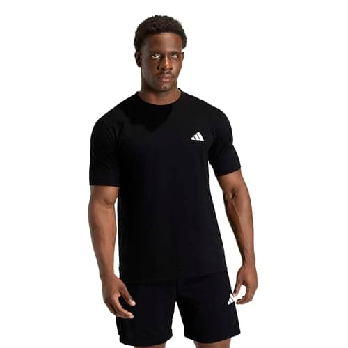 adidas Men's Workout Essentials Feel Ready T-Shirt, Black, Large