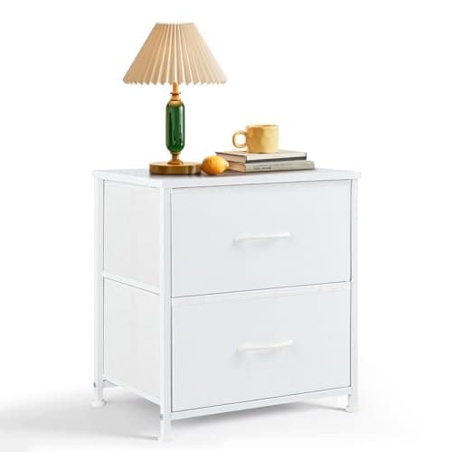 Nightstand Small 2 Drawer Dres...er End Table Bedside Furniture